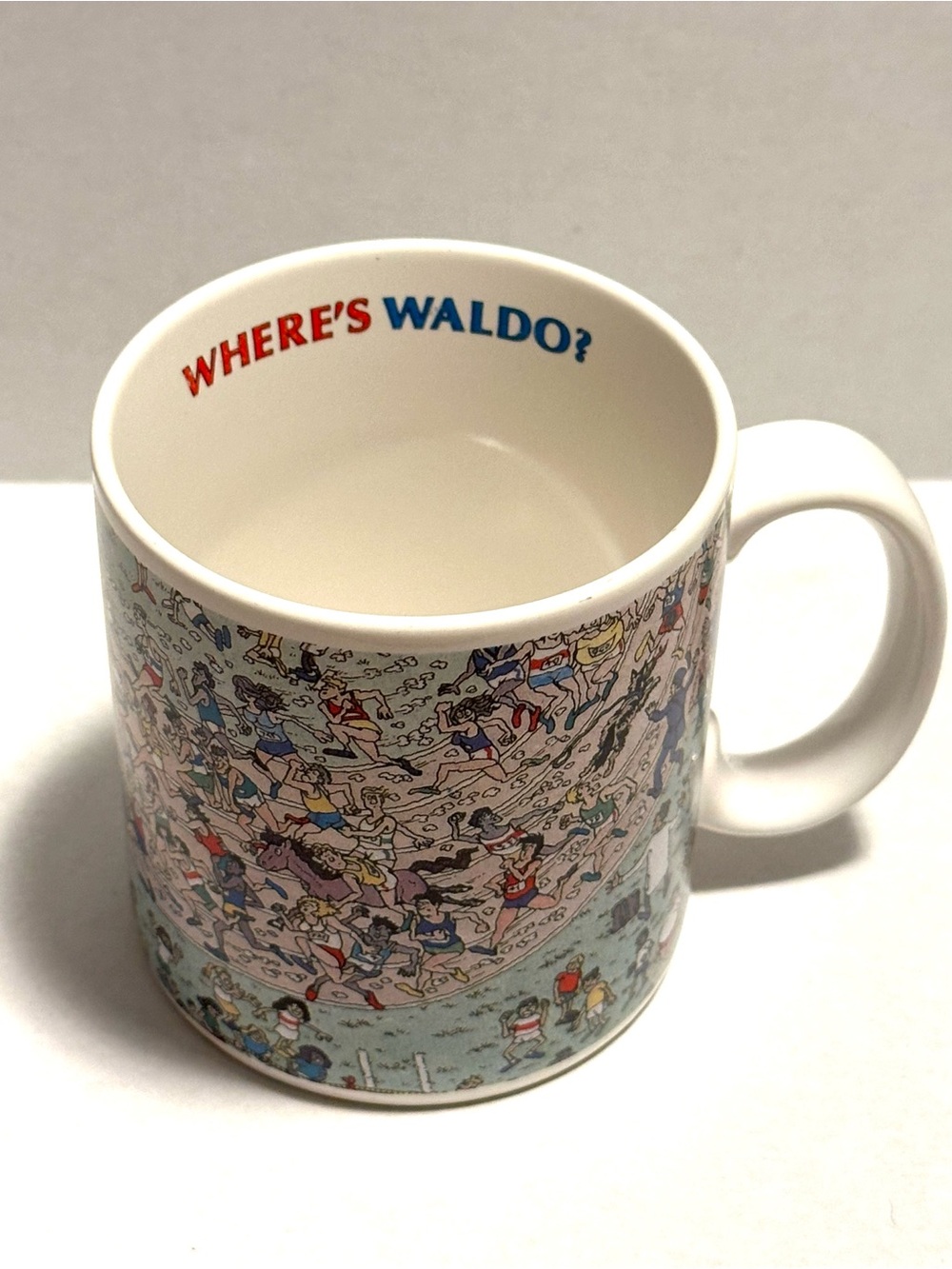 Where's Waldo? Track Race Ceramic Mug